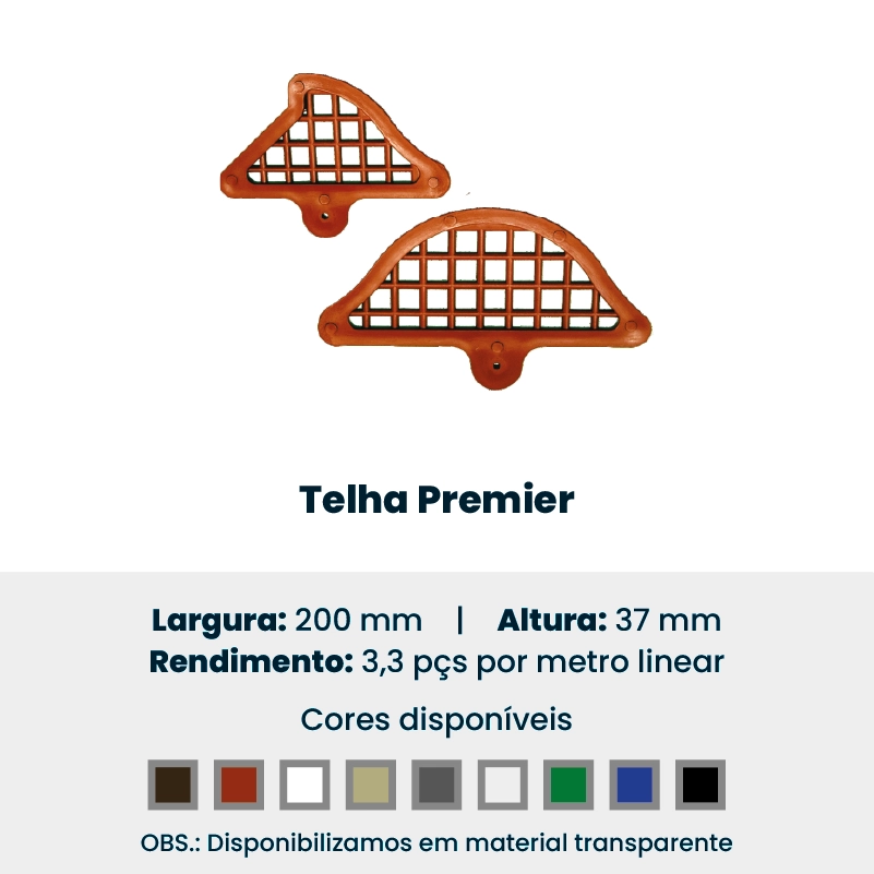 Produto da Forte Plásticos: telha premier.